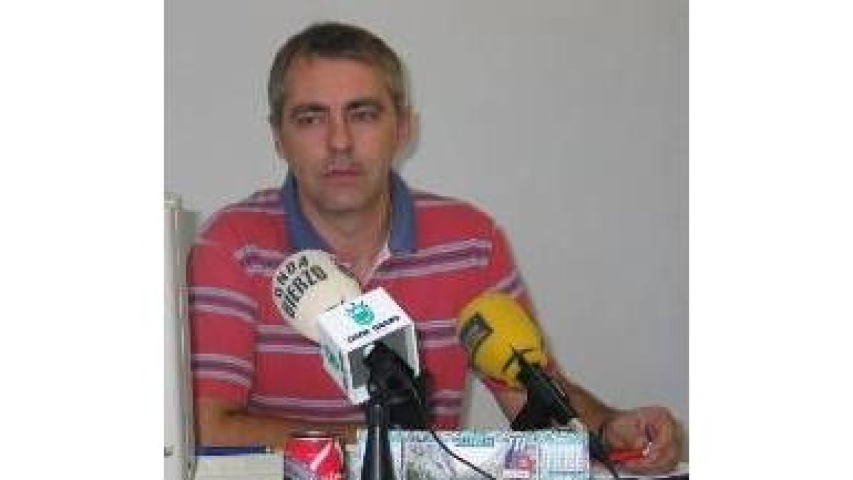 Alberto Lana, presidente del comité de empresa de Villablino