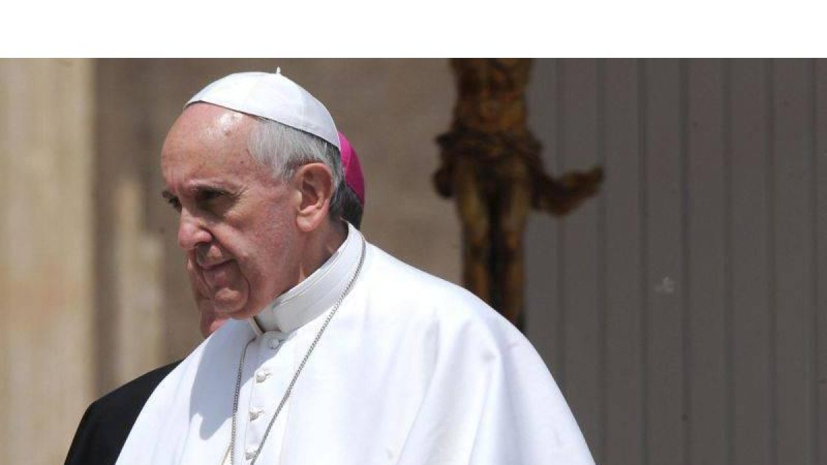 El papa Francico, durante una audiencia en el Vaticano.