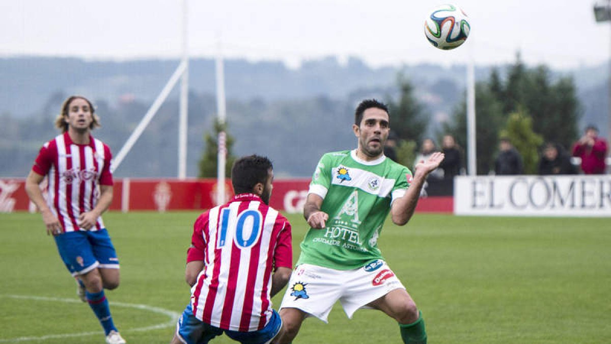 El equipo maragato se vuelve a enfrentar mañana al filial gijonés en tierras asturianas.