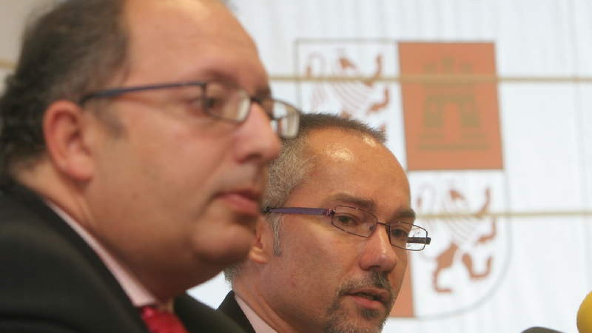 Eduardo Fernández y Ricardo González Mantero, en una foto de archivo de 2009.