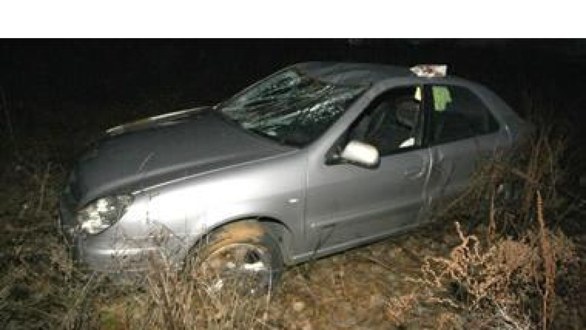 Las alarmas saltaron cuando apareció el coche accidentado de la víctima.
