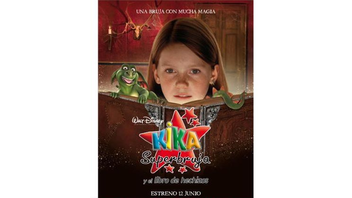 El cartel de la película de Kika Superbruja.