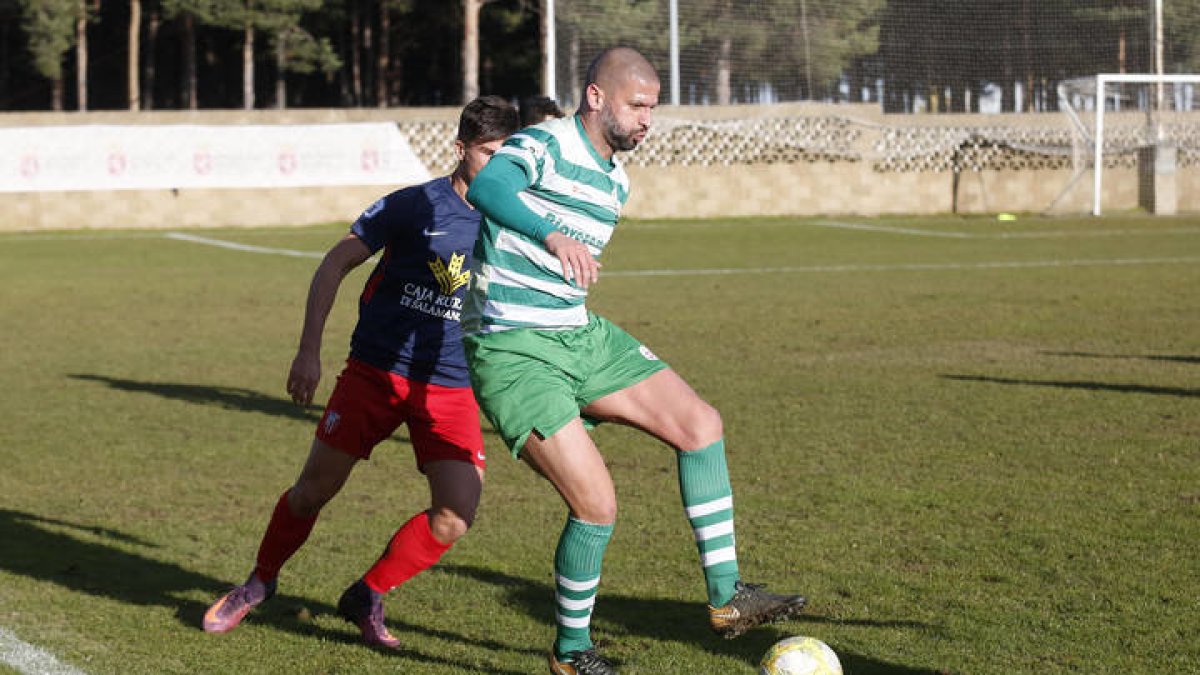 Partido de fútbol La Virgen - Santa Marta. F. Otero Perandones.