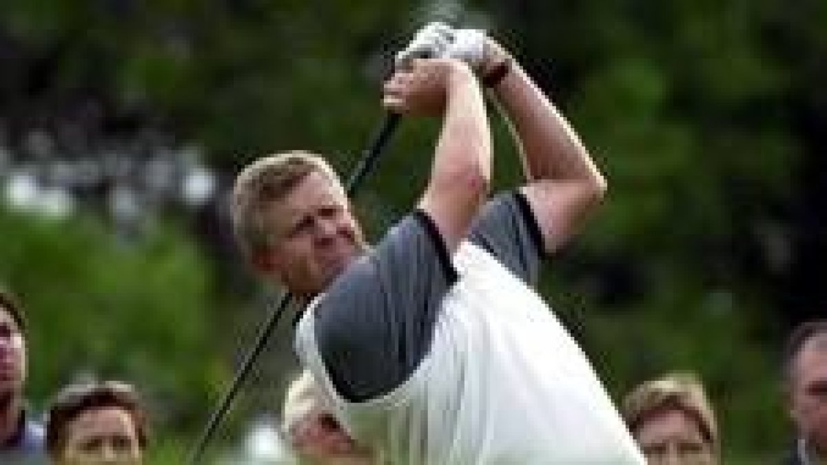 El golfista escocés Colin Montgomerie, protagonista de la polémica del «Affair Yakarta»