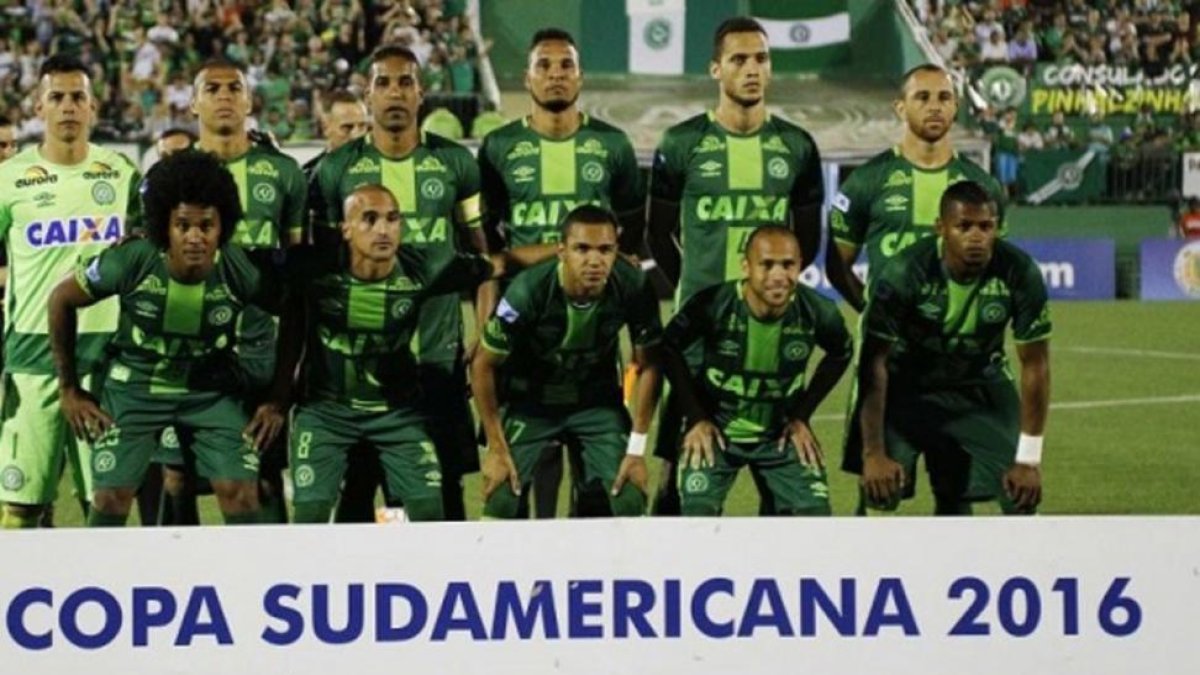 Los jugadores del Chapecoense iban a Medellín a disputar el partido de ida de la final de la Copa Sudamericana.