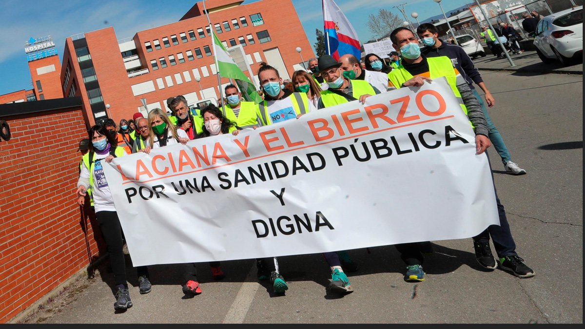 Una imagen de la última Marcha Blanca en defensa de la sanidad publica. ANA F. BARREDO