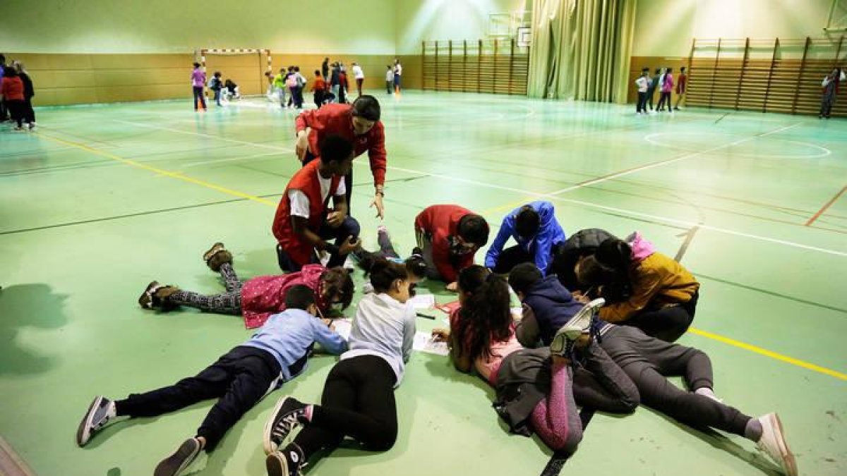 El colegio público Gumersindo de Azcárate es uno de los que más alumnos inmigrantes atesora