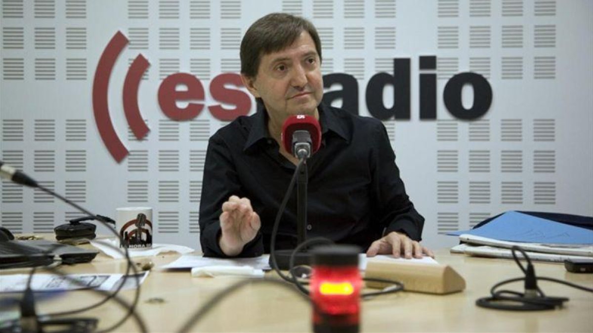 Federico Jiménez Losantos el pasado domingo, cuando instó al Gobierno de Rajoy a bombardear Cataluña.