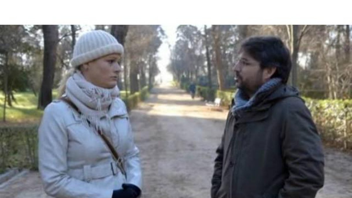 Zaida Cantera con Jordi Évole en el programa de este domingo