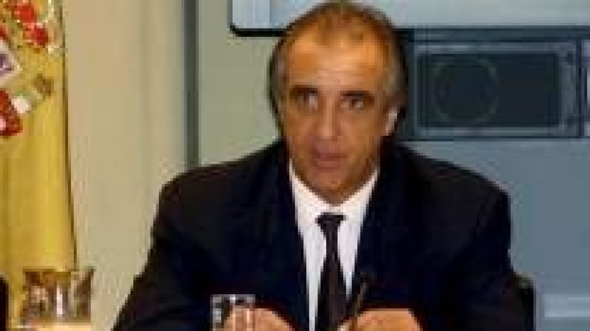 Victorino Alonso  durante la reciente junta de accionistas de MSP en la Bolsa de Madrid