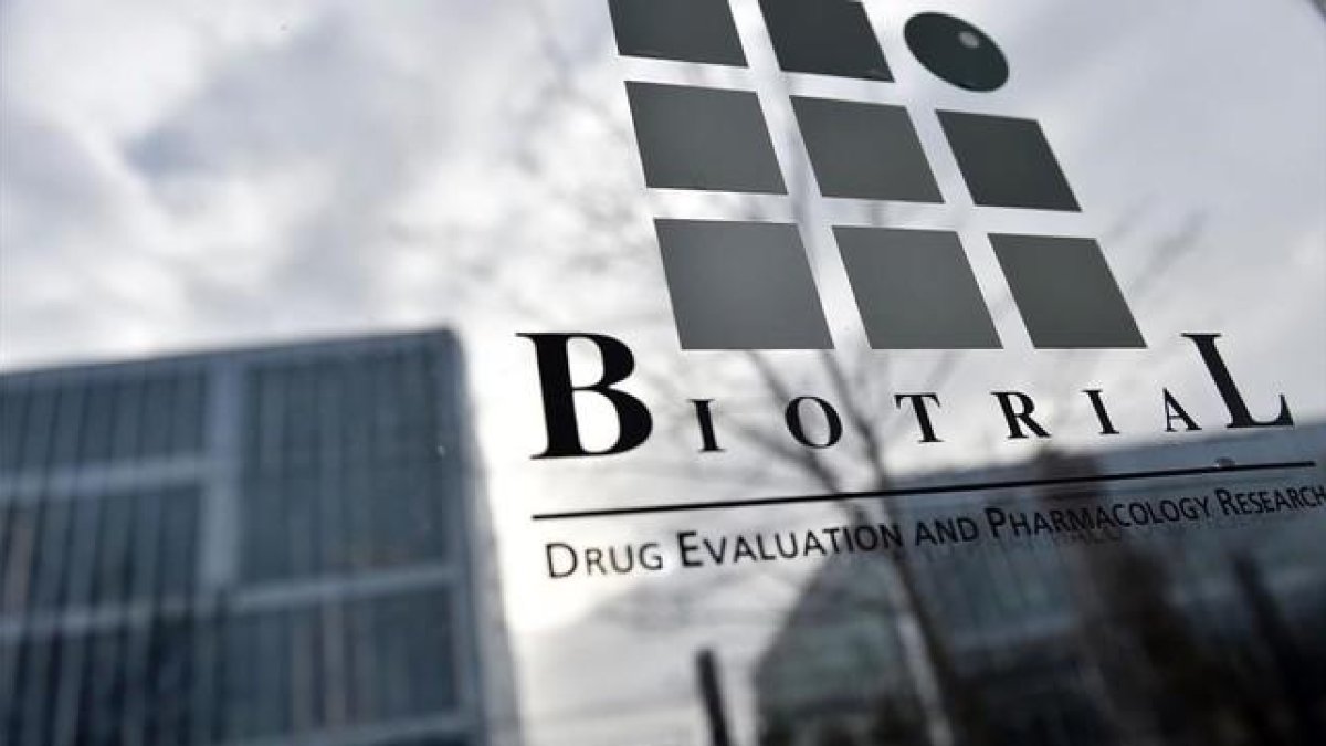 Sede de Biotrial, en Rennes (Francia), laboratorio dedicado a experimentar nuevos fármacos.