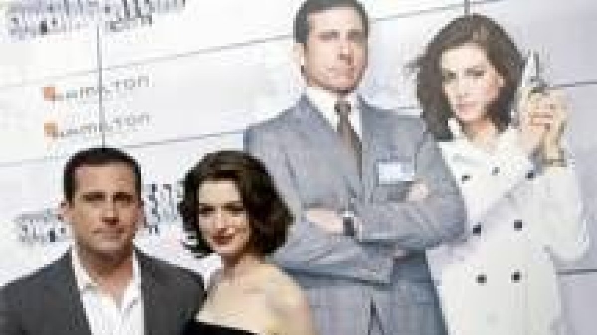 Los actores Steve Carell y Anne Hathaway protagonizan la película «Superagente 86»