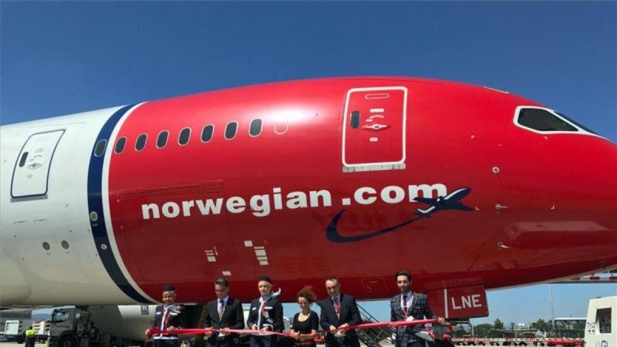 Inauguración del vuelo de Barcelona a Miami de Norwegian.