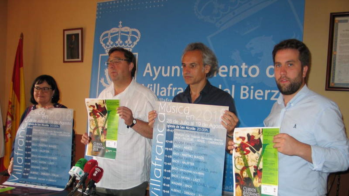 José Manuel Pereira y Pedro Halffter en el centro. M. MACÍAS