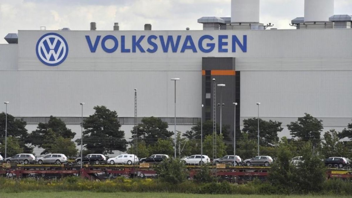 Planta de Volkswagen en Zwizkau, en Alemania.