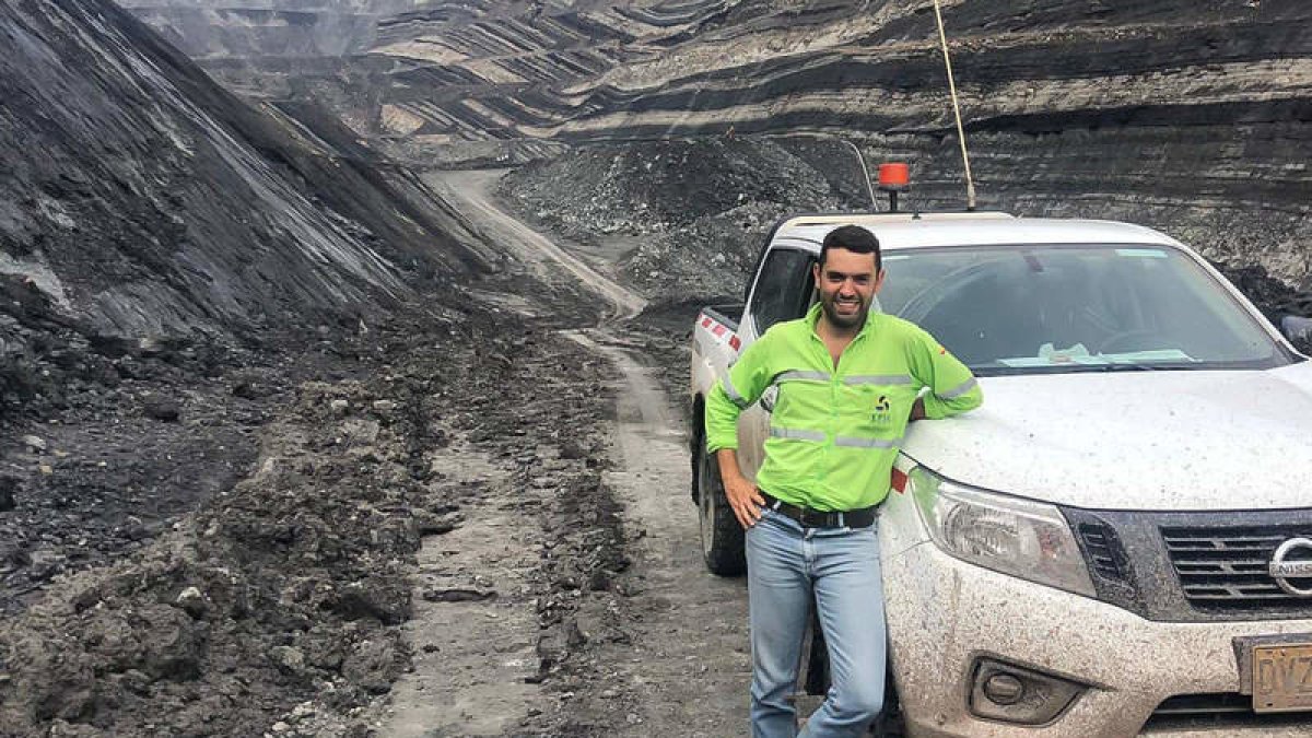 Samuel Teijido Fraga desarrolla su actividad en explotaciones mineras latinoamericanas.