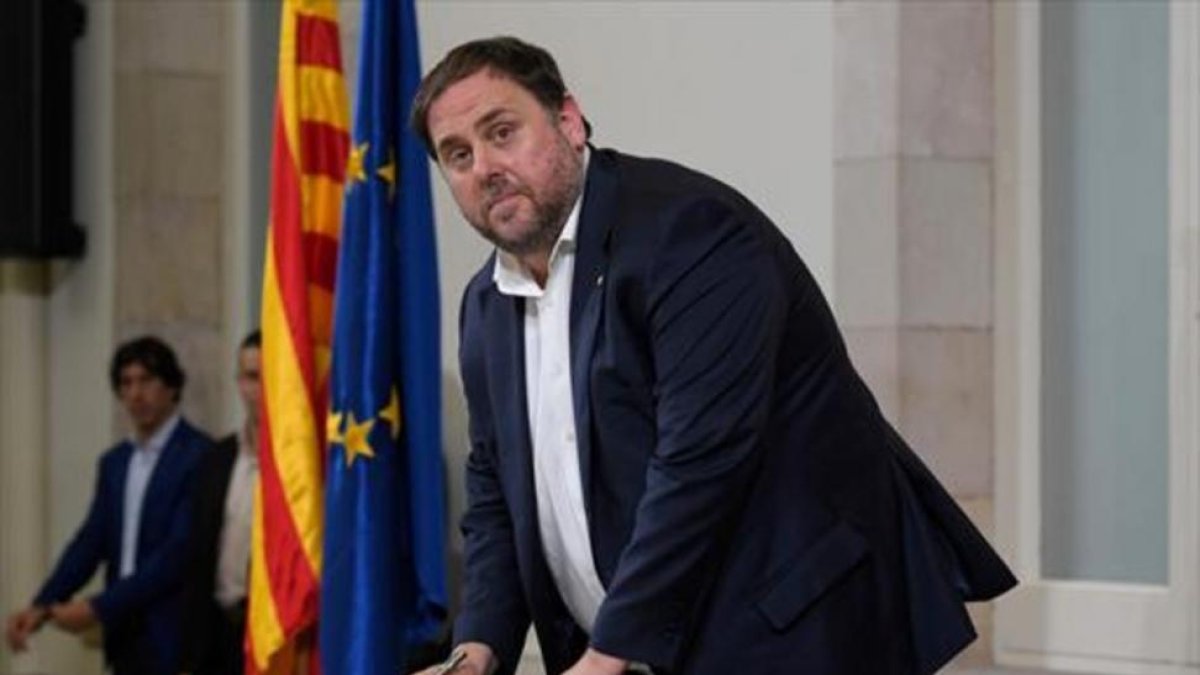 El vicepresidente del Govern y máximo responsable de Economía de Catalunya, Oriol Junqueras.