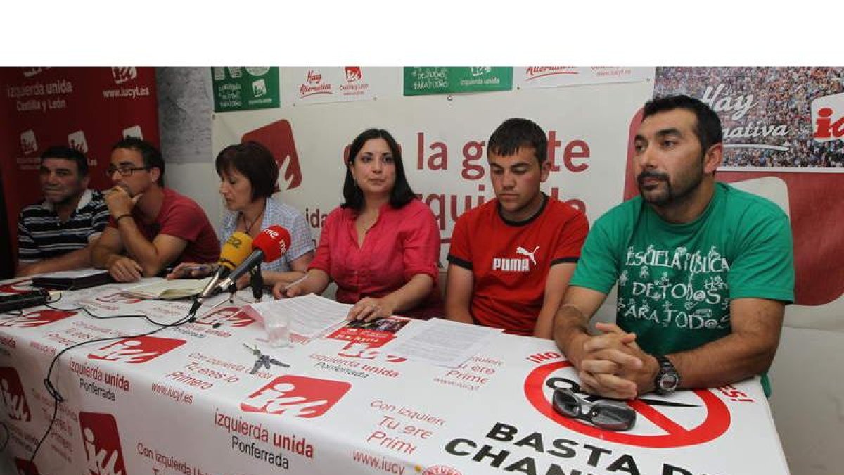 Ambrosio Pintor, Jesús M. Pintor, Agure Bilbao, Susana Vila, Igor Fernández y Ramón Gallego.