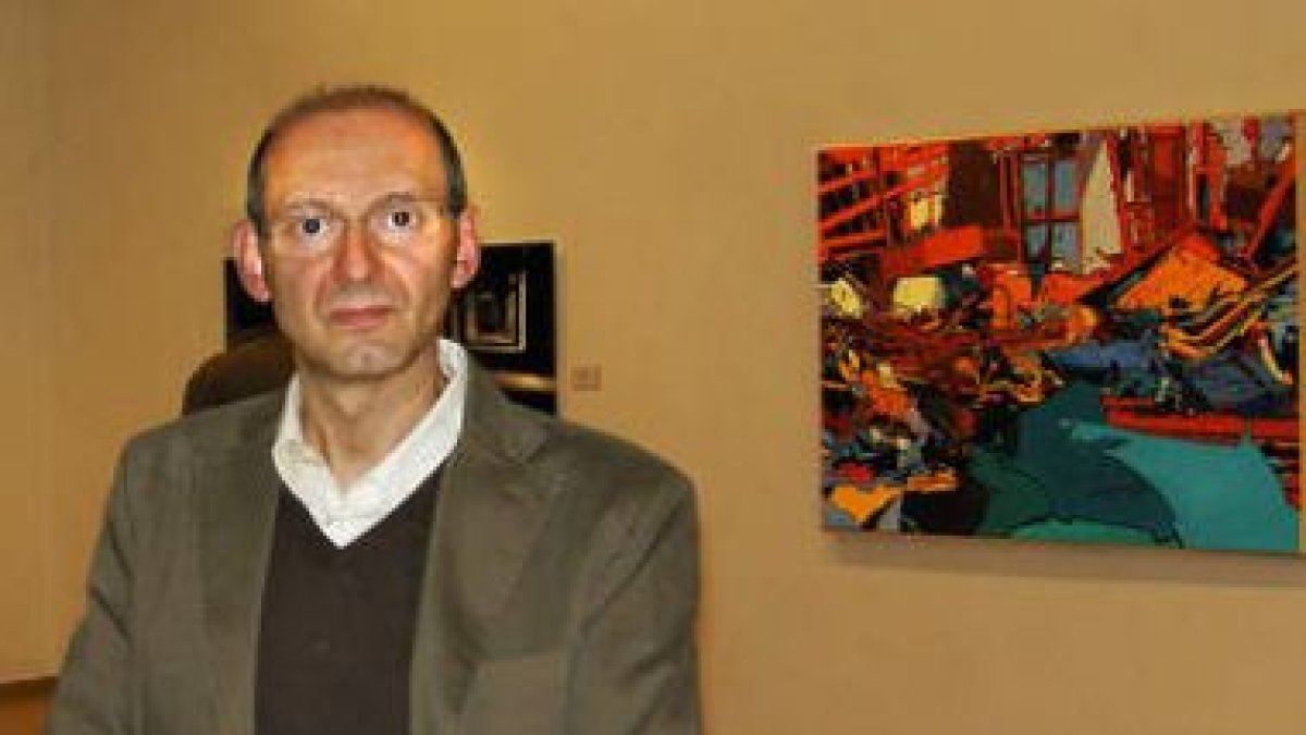 Juan Carlos Merelo, comisario de la exposición.