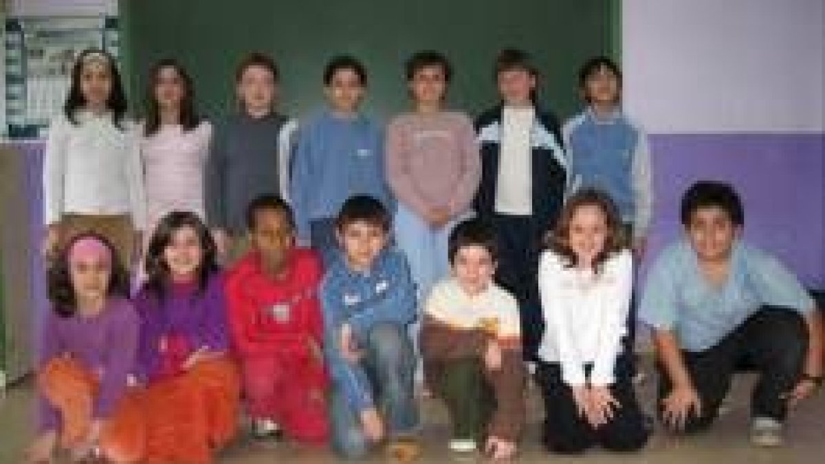 Los chicos y chicas de 5º del colegio de Compostilla que volarán a Tenerife con Escuelas Viajeras