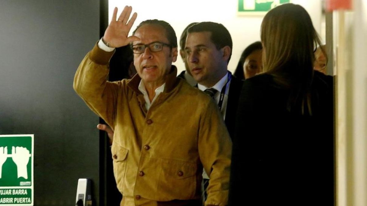 Álvaro Pérez Alonso, más conocido como El Bigotes, ante la comisión sobre la financiación irregular del PP.