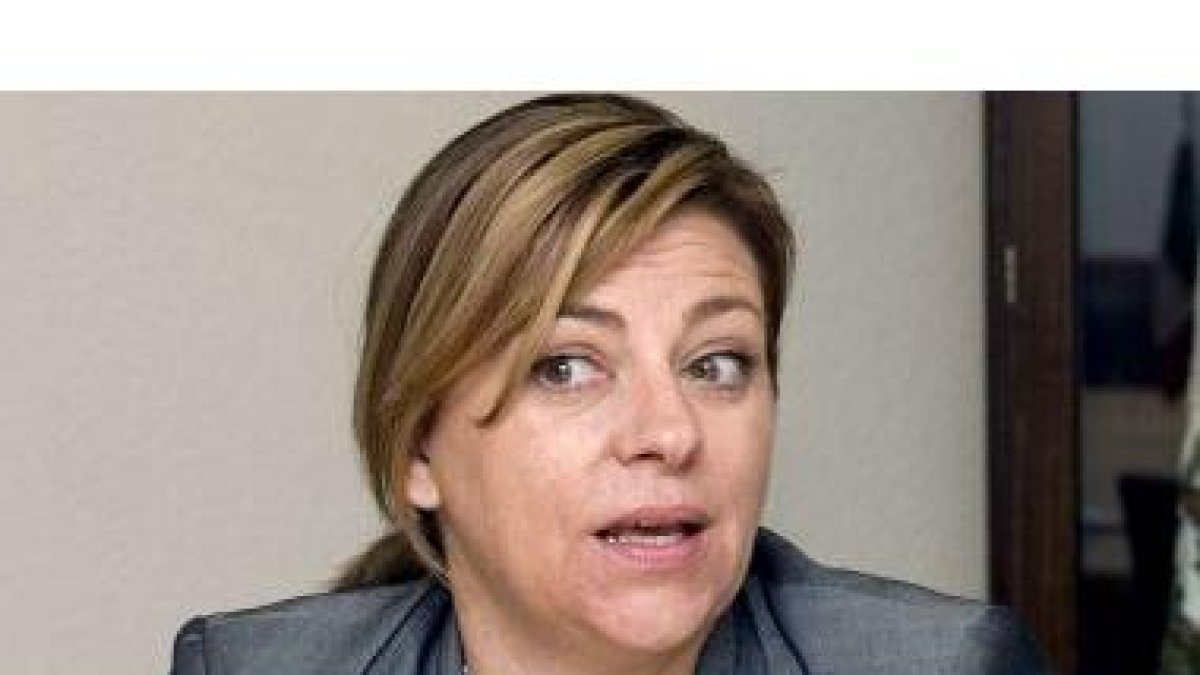 La secretaria de Política Internacional del PSOE, Elena Valenciano.