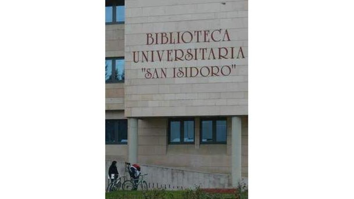 La biblioteca universitaria del campus de Vegazana.