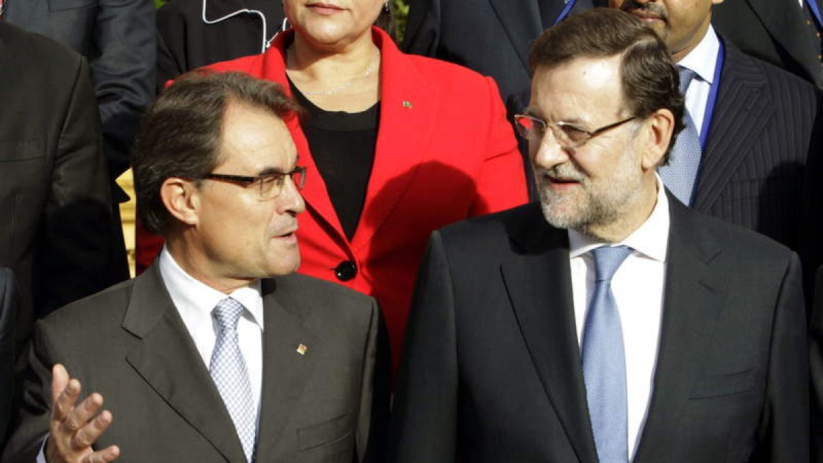 Artur Mas y Mariano Rajoy, en una imagen de archivo.