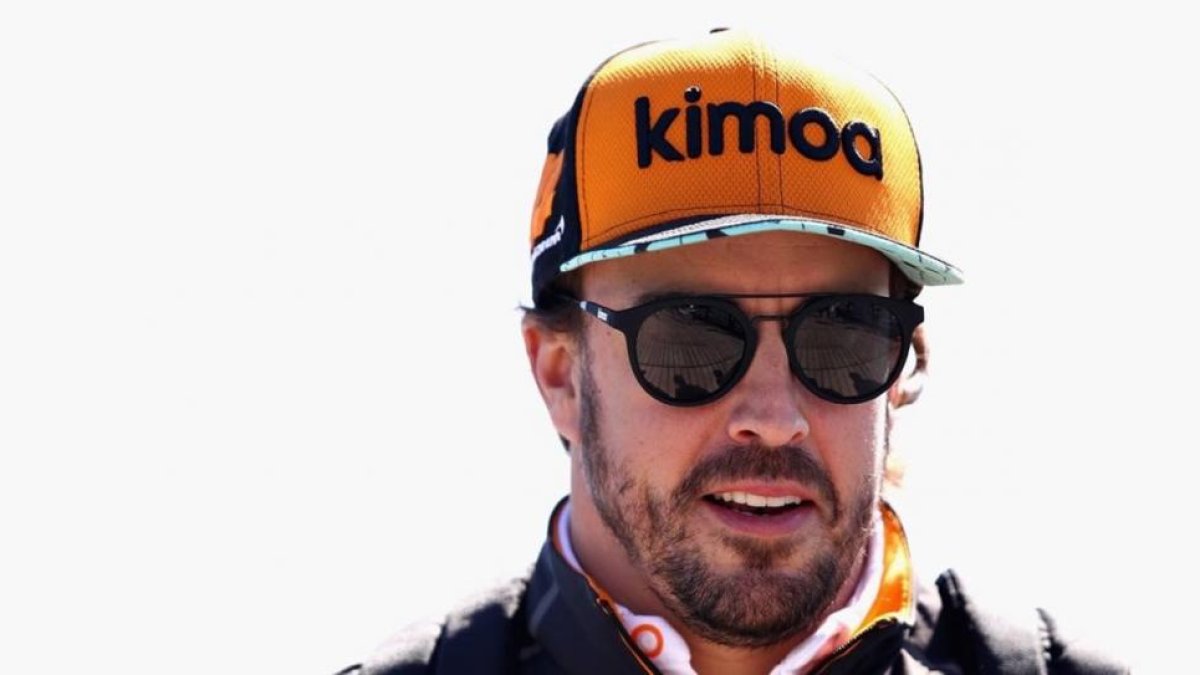 Fernando Alonso llegó ayer a Le Mans para preparar su participación, con Toyota, en las 24 Horas.