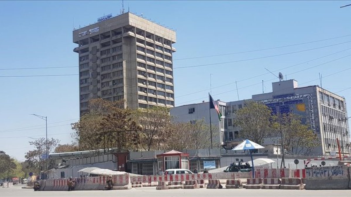 La sede del Ministerio de Información y Tecnología en Kabul, Afganistán.