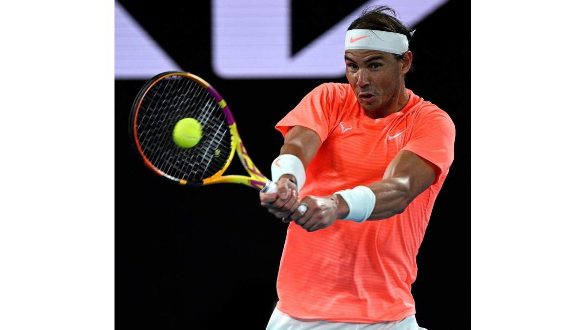 Nadal no tuvo problemas para superar al americano Mmoh. LEWINS