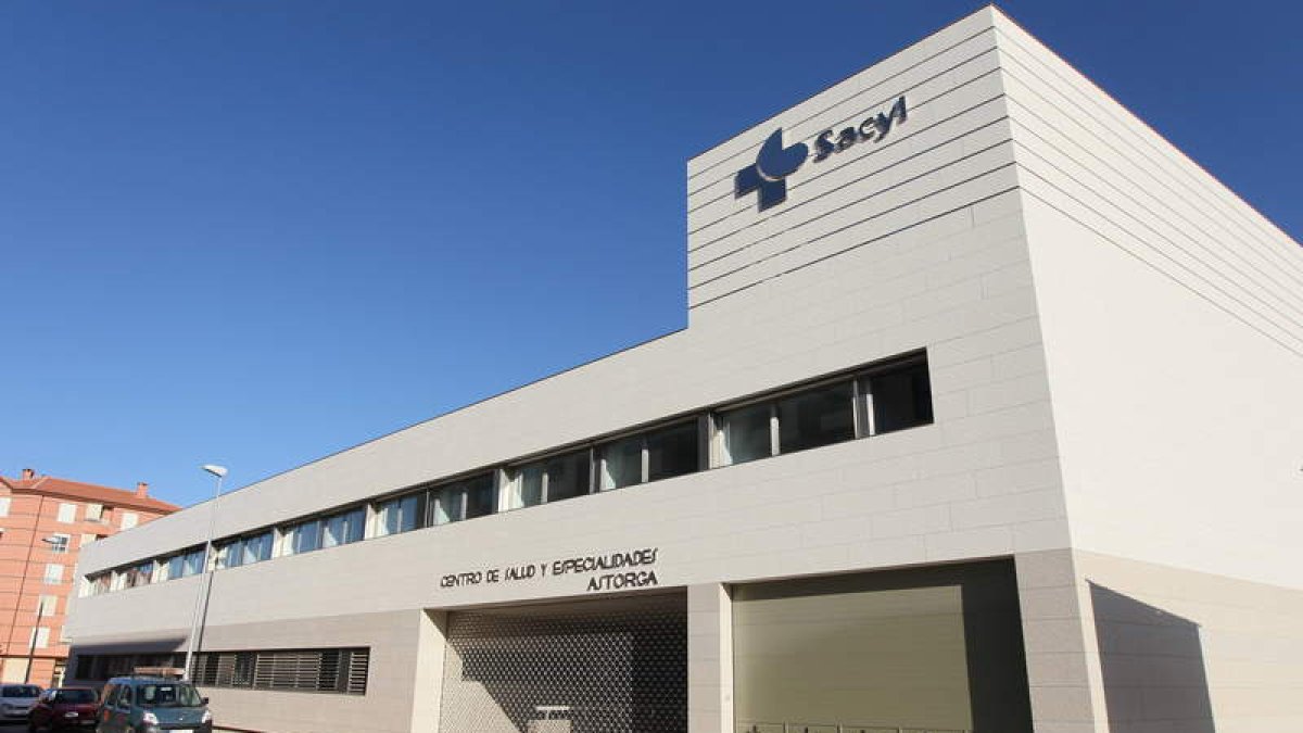 Las obras del Centro de Especialidades de Astorga finalizado en marzo.