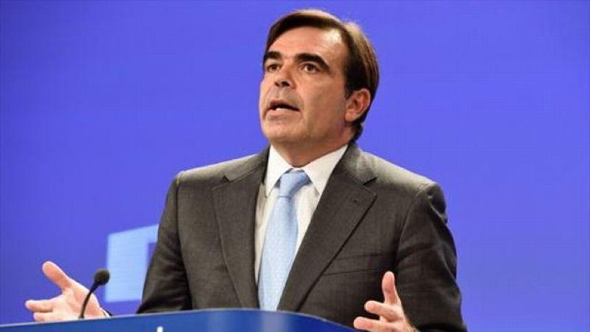 El portavoz de la Comisión Europea, Margaritis Schinas.