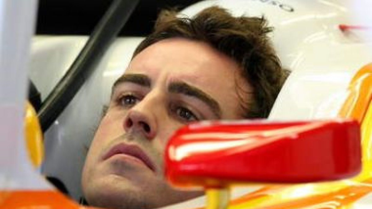 Fernando Alonso, en el pasado Gran Premio de Brasil.