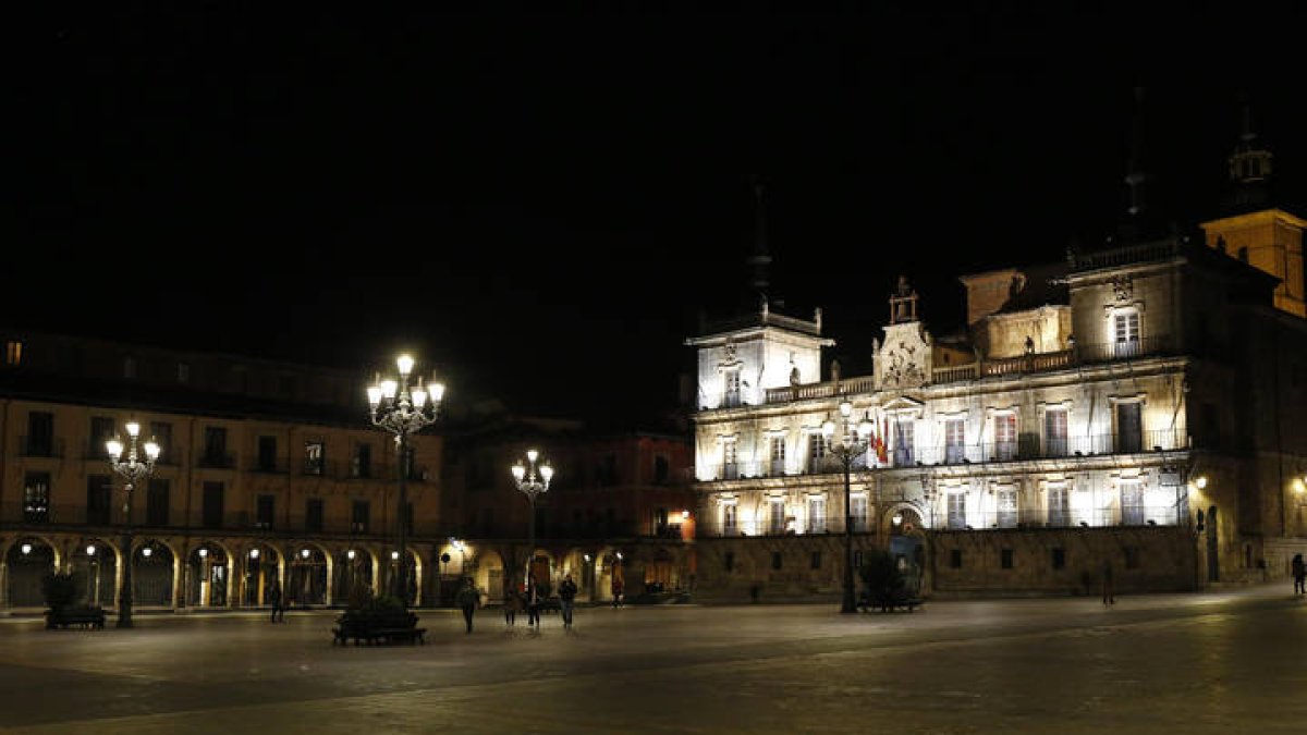Plaza Mayor de León.  FERNANDO OTERO