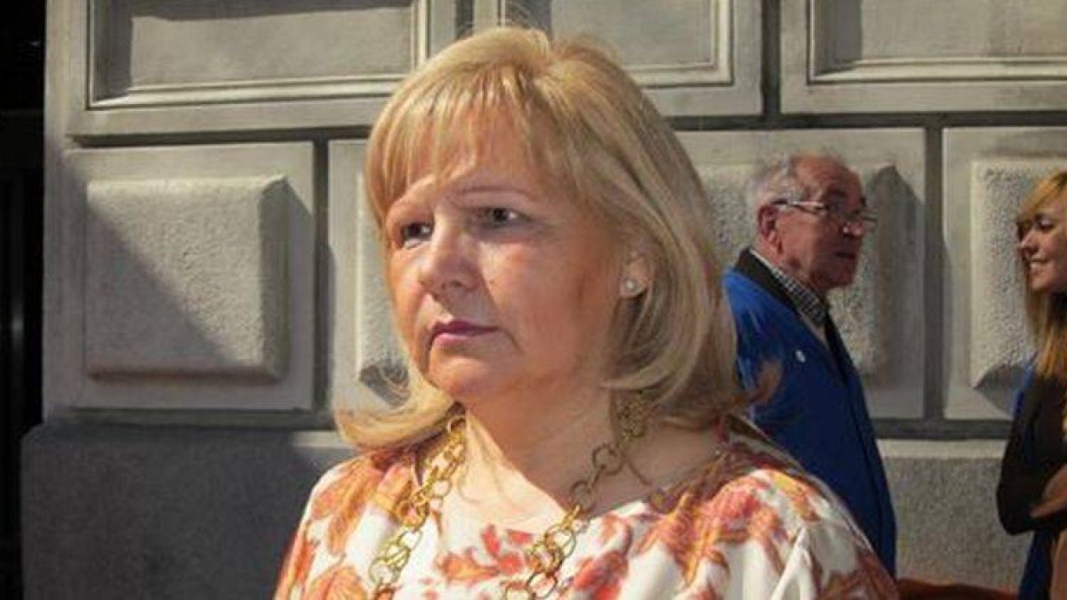 Ángeles Pedraza, presidenta de la Asociación de Víctimas del Terrorismo.