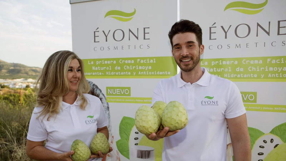 La empresa Éyone Cosmetics va a sacar al mercado una crema que utiliza como base principal la chirimoya.