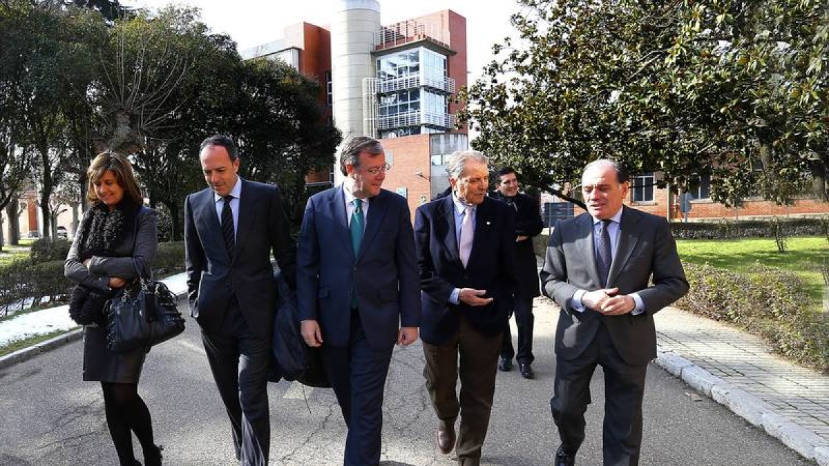 Hernández, Molins, Silván, Beaux y Villanueva, ayer