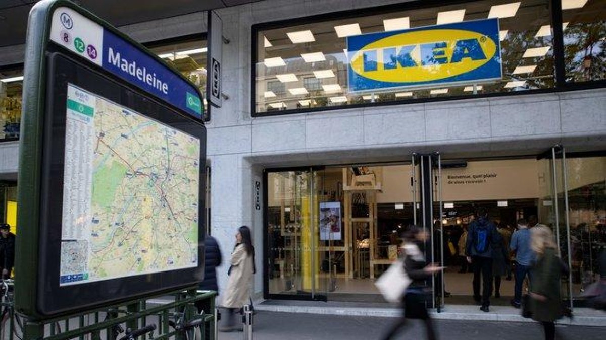 El nuevo Ikea de La Madeleine, en París.