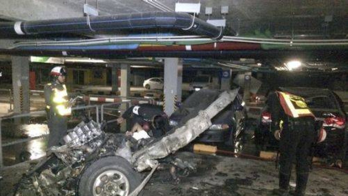 Explosión de un coche bomba en Tailandia.