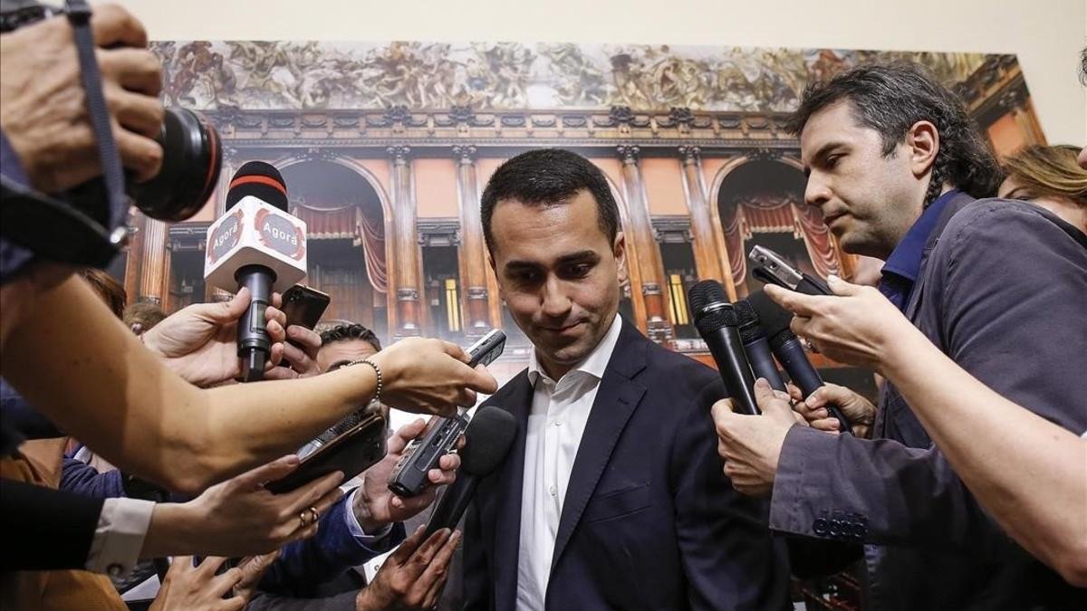 El viceprimer ministro italiano, Luigi Di Maio.