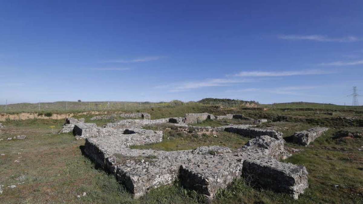 Imagen de una de las estructuras del yacimiento de Lancia desenterrada en anteriores campañas. RAMIRO