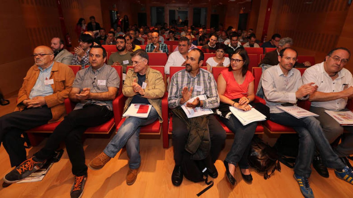 Al congreso celebrado en la Ciuden acudieron 77 delegados de Industria de la provincia.