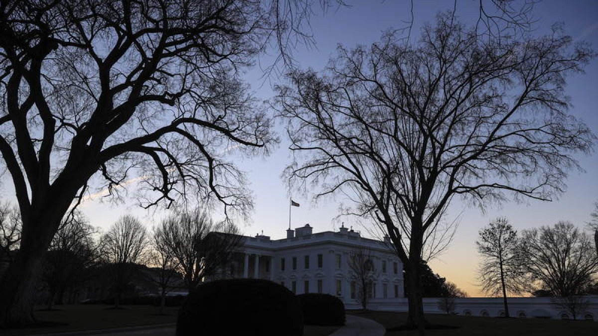 Imagen del ala oeste de la Casa Blanca. OLIVER CONTRERAS