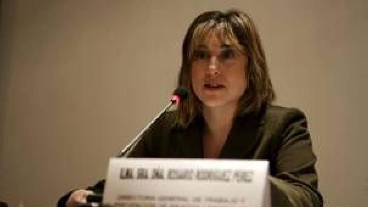 Rosario Rodríguez, durante la clausura de la jornada técnica