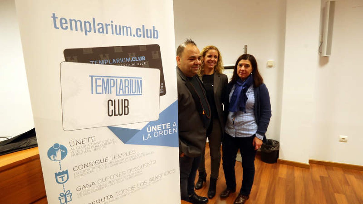 Un momento de la presentación de ‘Templarium Club’. ANA F. BARREDO