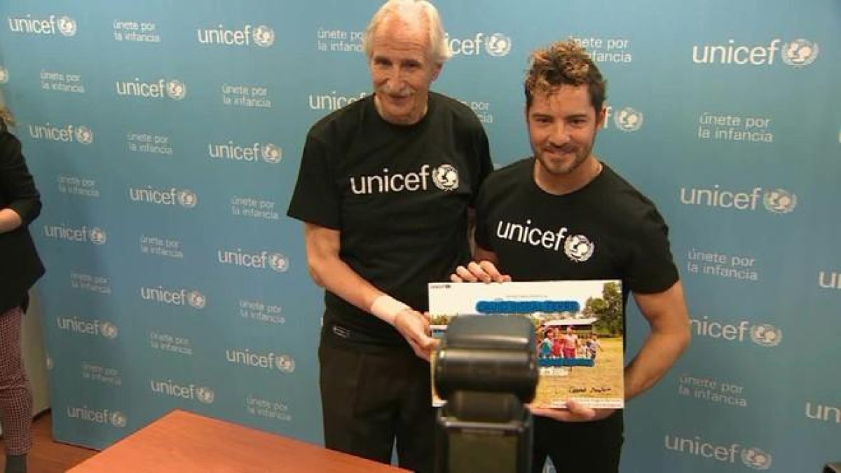 El cantante almeriense David Bisbal ha sido nombrado embajador de UNICEF Comité Español.