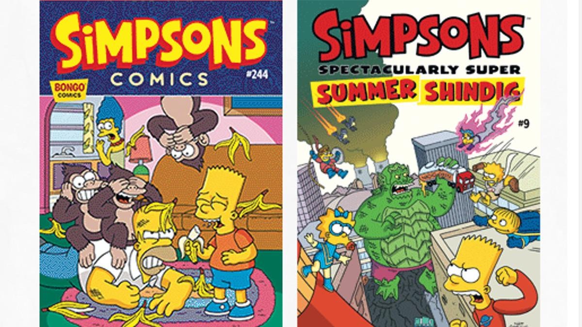 Comics de Los Simpsons
