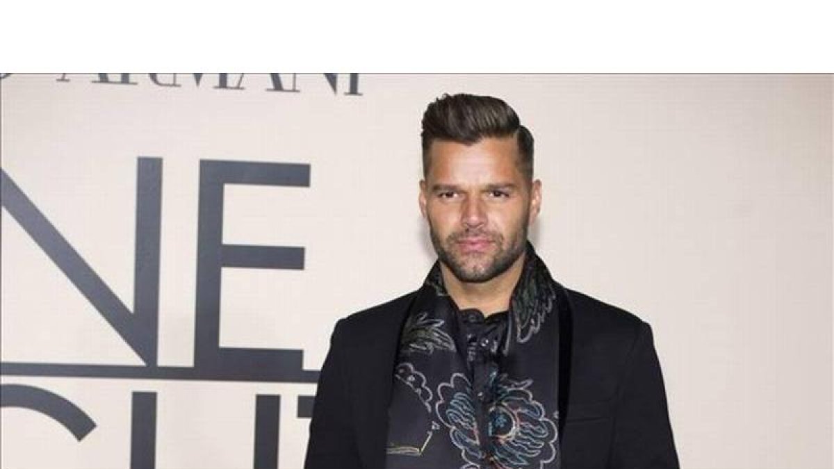 Ricky Martin, el pasado día 24, a su llegada a una gala celebrada en Nueva York.