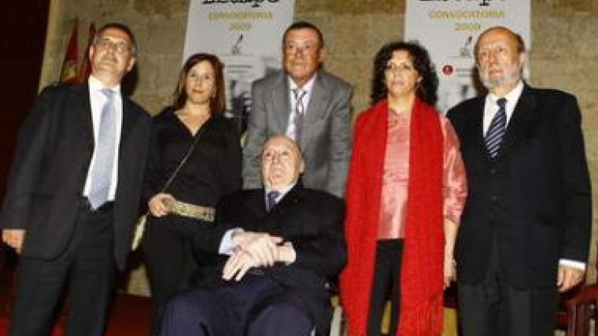 Francisco Martínez Carrión, Marga Luengo, Antonio Núñez, Ana Gaitero, Roberto Escudero y Fabián Esta